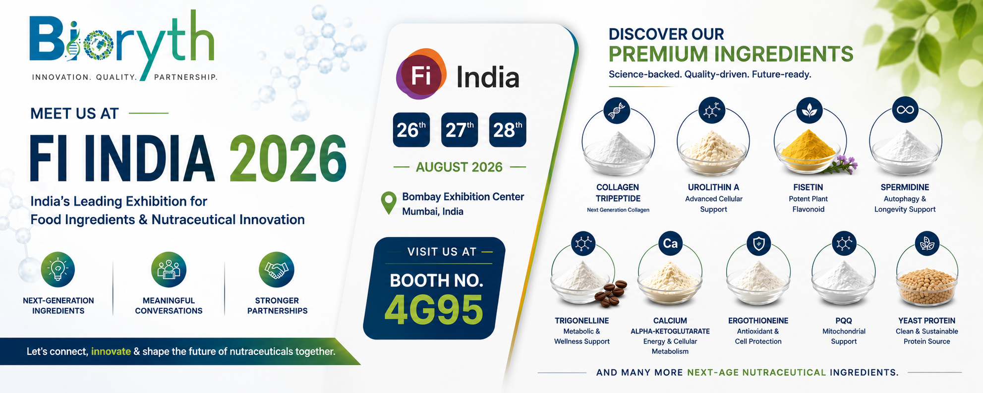Meet BIORYTH at FI India 2026